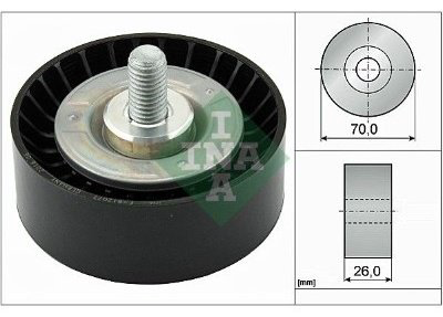 INA ролик обводной 532047510 купить,NaN