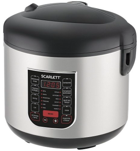 Мультиварка Scarlett SC-MC410S27 серебристый