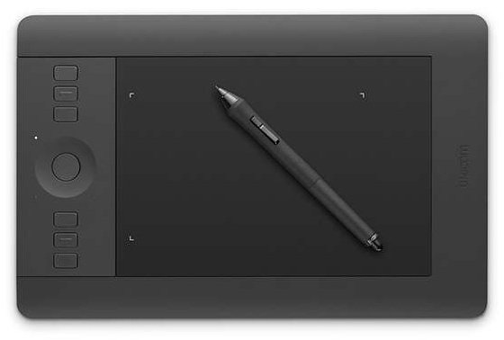 Графический планшет Wacom Intuos ProSmall PTH-451 черный