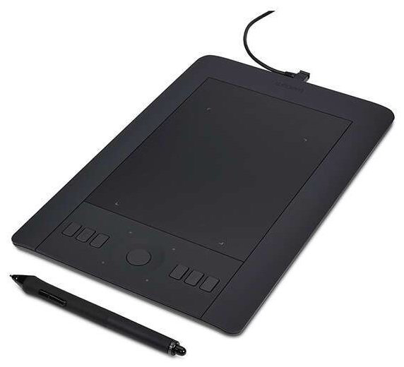 Графический планшет Wacom Intuos ProSmall PTH-451 черный - ForteMarket Графический планшет Wacom Intuos ProSmall PTH-451 черный купить,133990