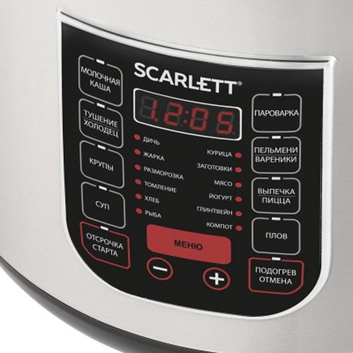 Мультиварка Scarlett SC-MC410S27 серебристый купить,NaN