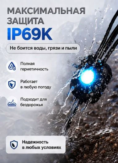 Подсветка AURORA ALO-Y2D1-RGB-D6 9 Вт овальная
