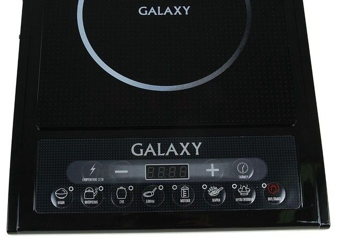 Настольная плита GALAXY GL3053 черный купить,NaN
