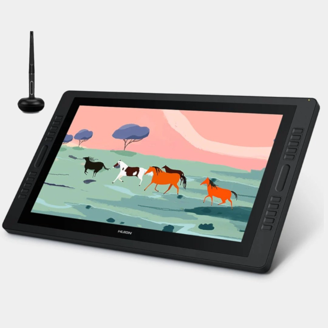 Графический планшет HUION Kamvas Pro 24 черный купить,484203