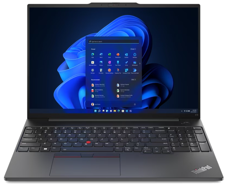 Ноутбук Lenovo ThinkPad E16 Gen 2 21MA004VRT16" Black 