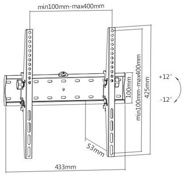 Кронштейн Deluxe DLKL21G-44T купить,0