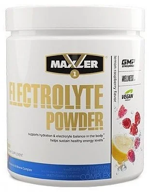 Энергетическая добавка Maxler Electrolyte Powder лимон/малина 204гр купить,NaN