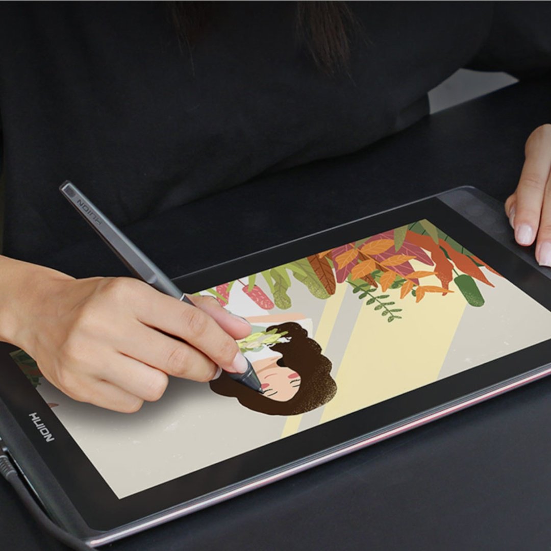 Графический планшет HUION Kamvas Pro 13 черный - ForteMarket Графический планшет HUION Kamvas Pro 13 черный купить,0