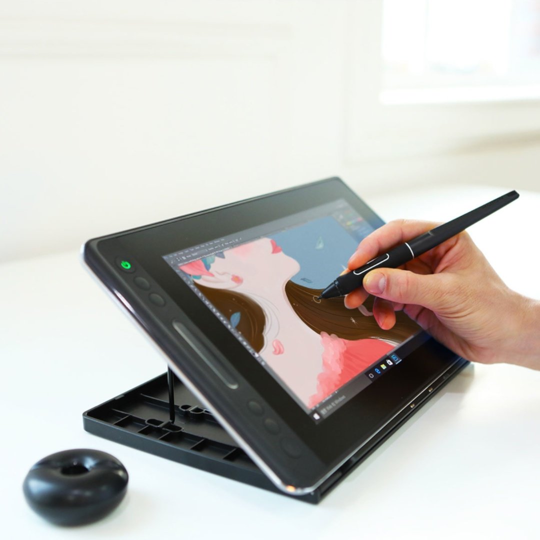 Графический планшет HUION Kamvas Pro 13 черный - ForteMarket Графический планшет HUION Kamvas Pro 13 черный купить,0