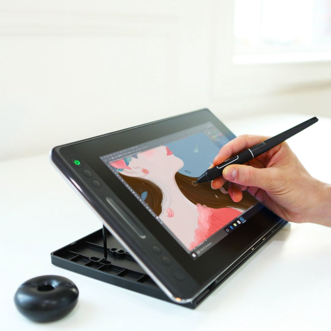 Графический планшет HUION Kamvas Pro 13 черный - ForteMarket Графический планшет HUION Kamvas Pro 13 черный купить,232766