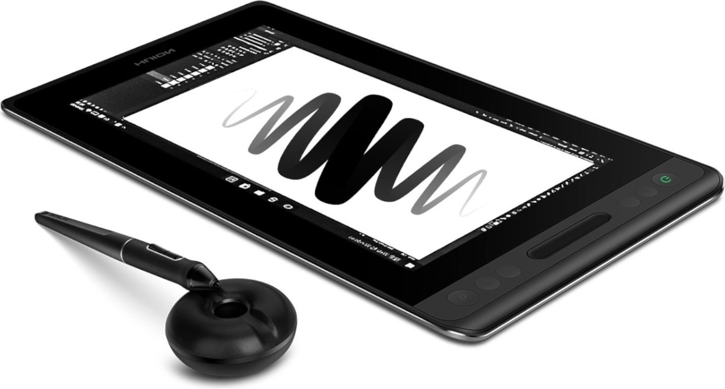 Графический планшет HUION Kamvas Pro 13 черный - ForteMarket Графический планшет HUION Kamvas Pro 13 черный купить,0