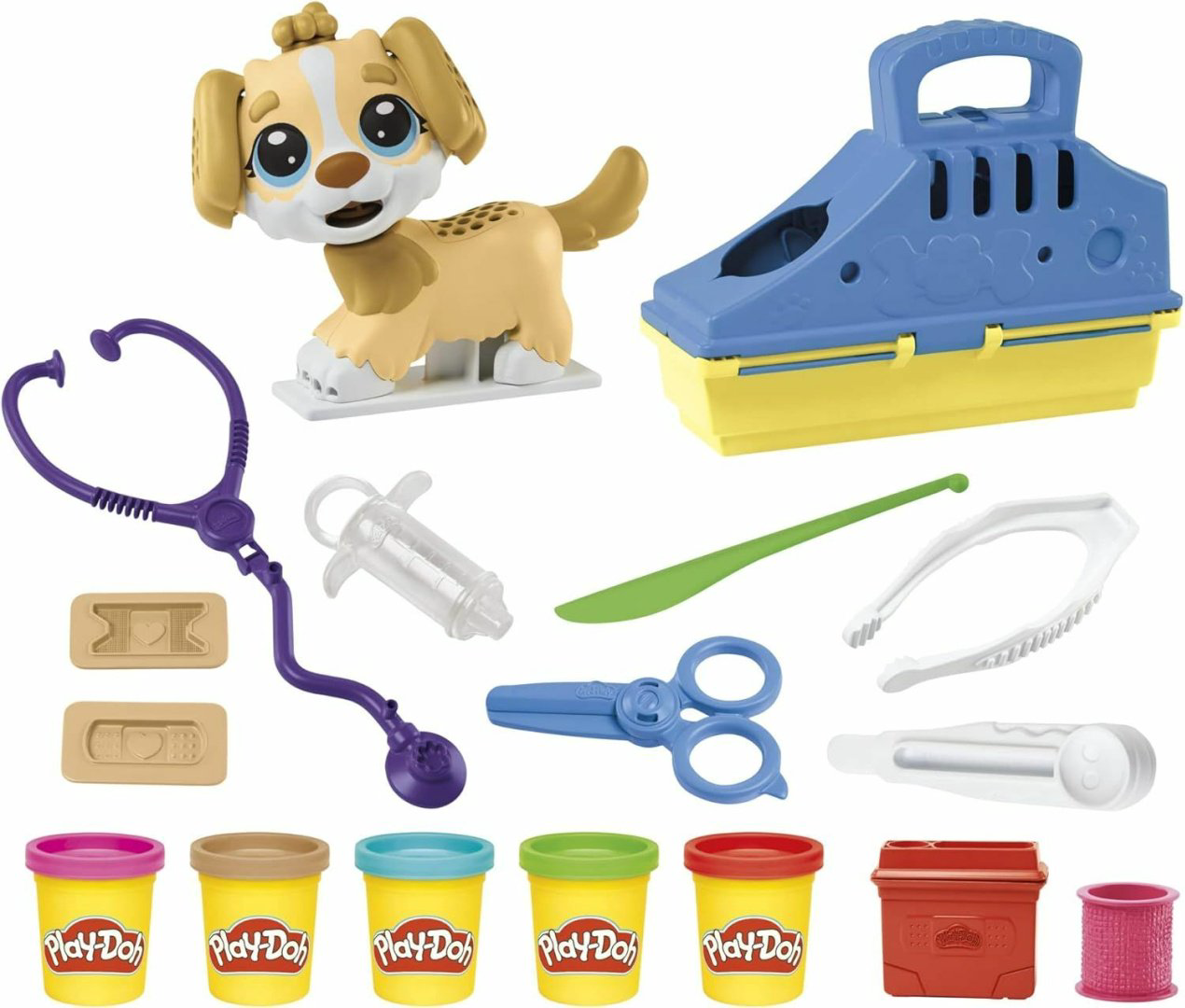 Play-Doh Ветеринар F3639 масса для лепки количество цветов: 5 шт - ForteMarket Play-Doh Ветеринар F3639 масса для лепки количество цветов: 5 шт купить,24912