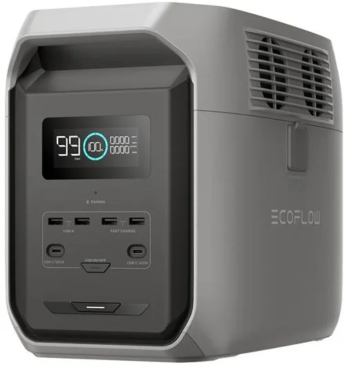 Внешний аккумулятор EcoFlow DELTA 3 320000 мАч серый
