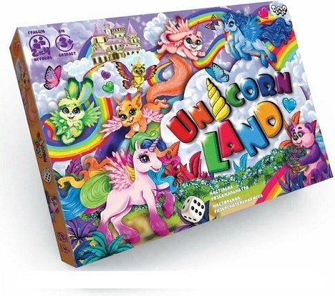 Настольная игра Danko Toys Unicorn Land 4823102807249