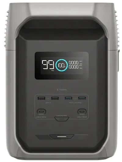 Внешний аккумулятор EcoFlow DELTA 3 320000 мАч серый