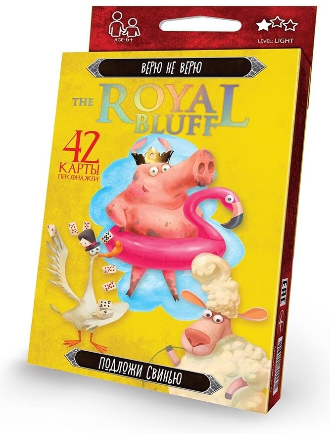 Настольная игра Danko Toys The Royal Bluff RBL-01-02