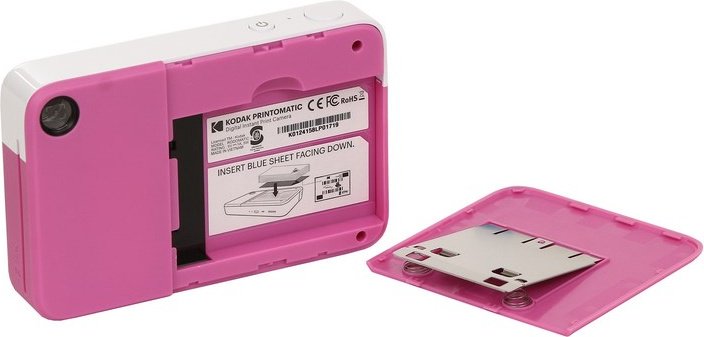 Фотокамера моментальной печати Kodak Printomatic Barbie розовый купить,0
