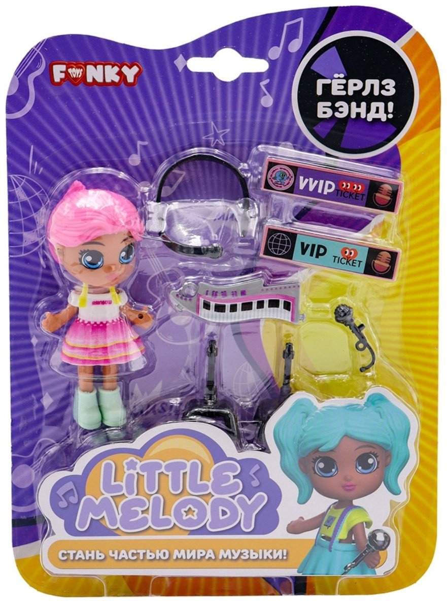 Кукла коллекционная Funky Toys Герлз Бэнд 8 см купить,1990
