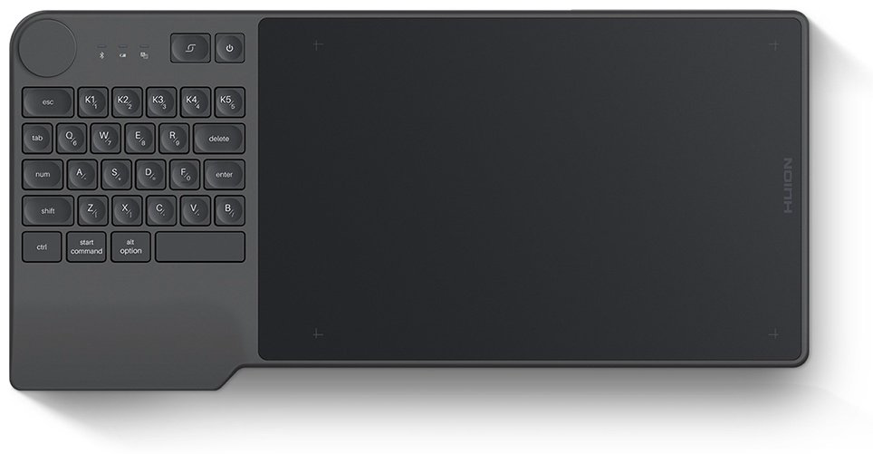 Графический планшет HUION KD200 черный
