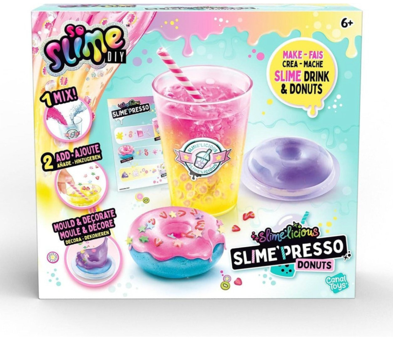 CL SSC257CL Игровой набор для создания слайма Coffee Shop