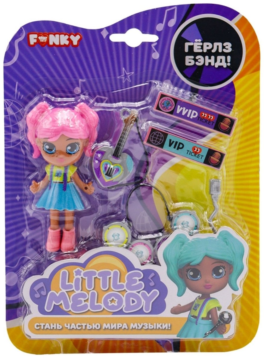 Кукла коллекционная Funky Toys little melody 8 см