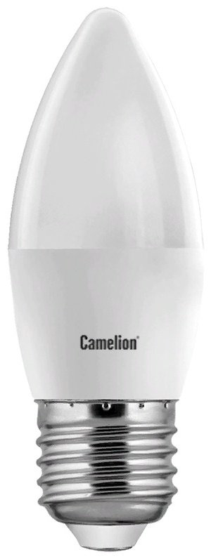 Camelion 7W E27, светодиодная, естественный белый