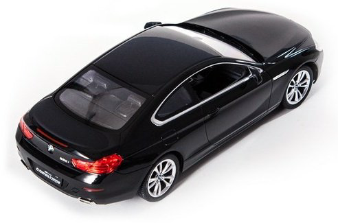 Машинка 6 Series BMW на радиоуправлении Rastar 42600B, черный