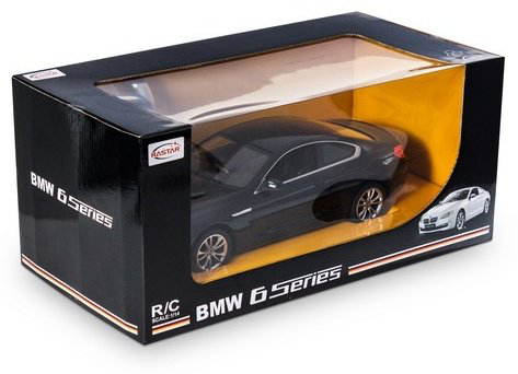 Машинка 6 Series BMW на радиоуправлении Rastar 42600B, черный купить,17466