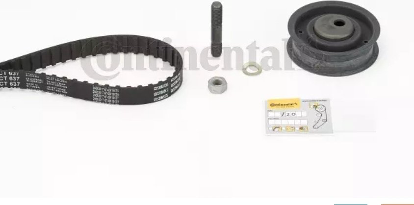 Continental ременной комплект CT637K1