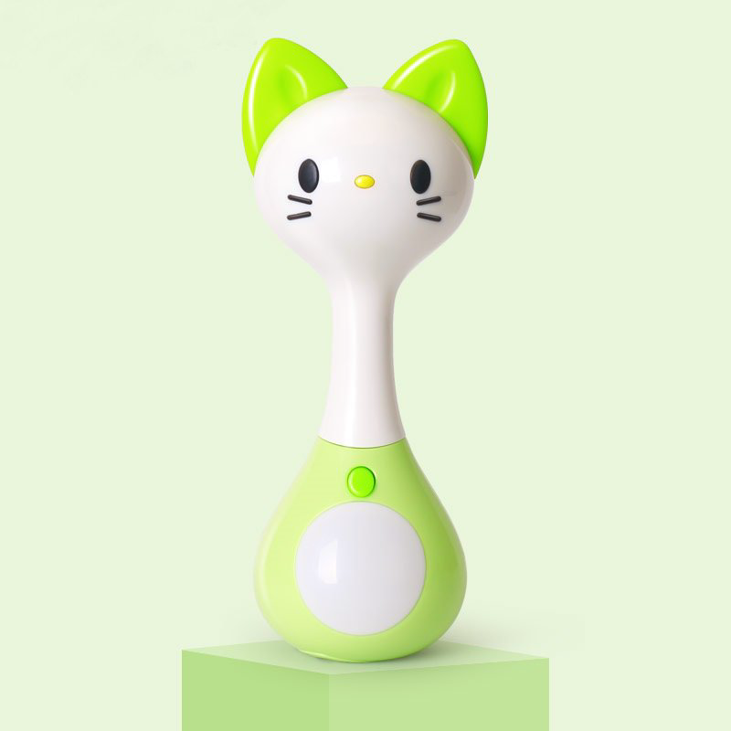 Игрушка-погремушка Hola Ритм со светом и звуком кошечка купить,NaN