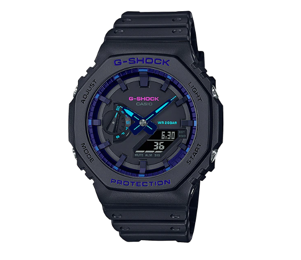 Часы Casio GA-2100VB-1AER купить,NaN