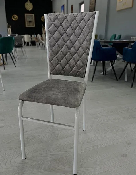 Стул Sem Brand Троя серый купить,15000