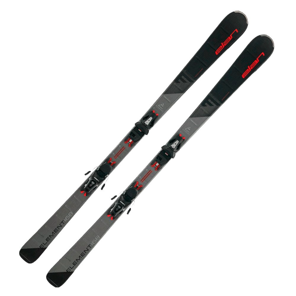 Лыжи Elan Element Black red LS EL10.0 ABFHQY21 160 черно-красные купить,NaN