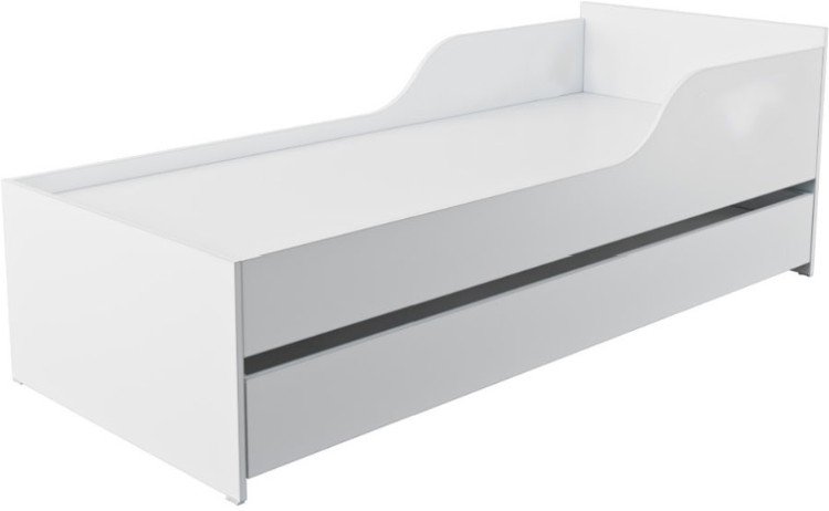 Кровать Мебель Азии Пират 80x200 см белая купить,NaN