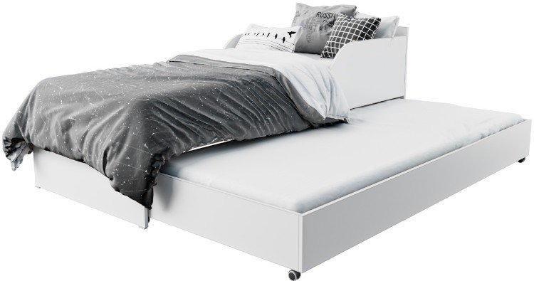 Кровать Мебель Азии Пират 80x200 см белая купить,NaN