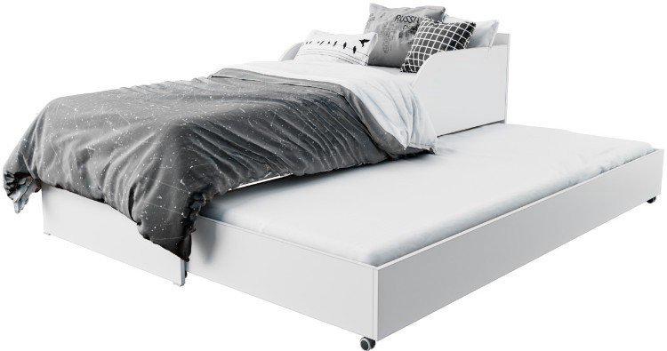 Кровать Мебель Азии Пират 80x200 см белая купить,NaN