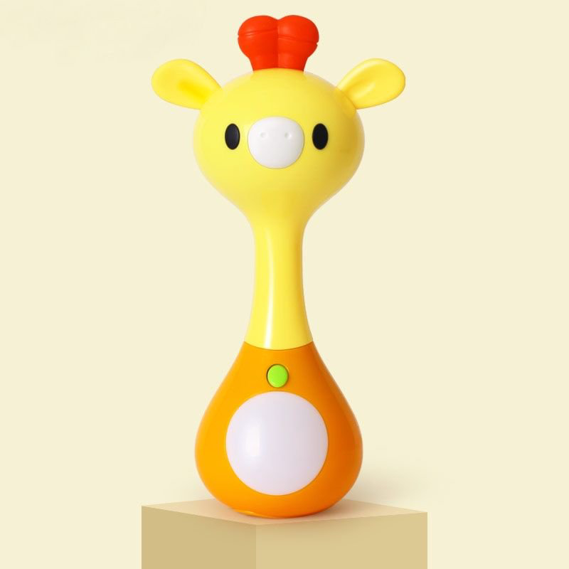 Игрушка-погремушка Hola Ритм со светом и звуком жирафик купить,NaN