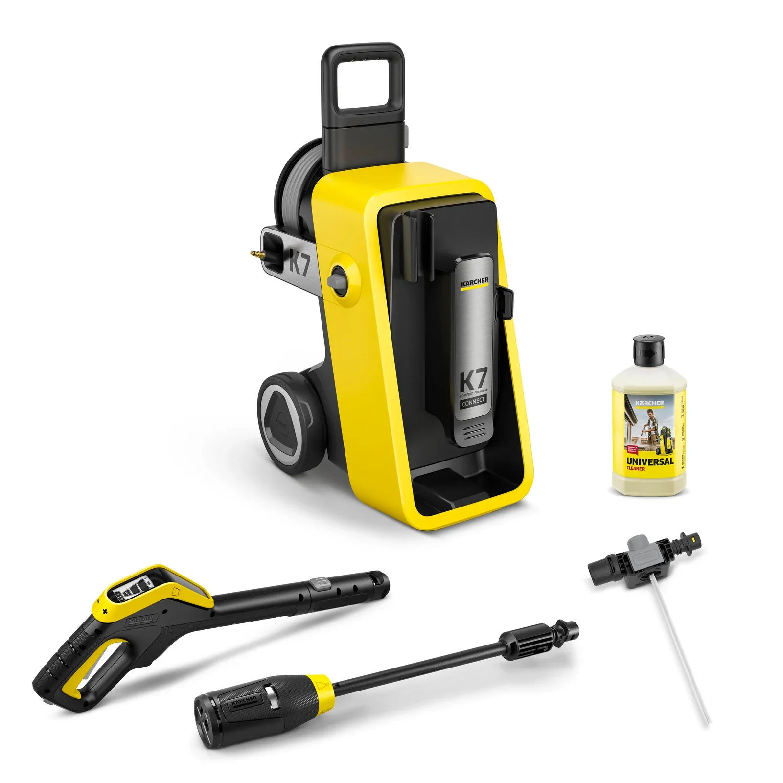 Мойка высокого давления Karcher K 7 Comfort Premium Connect желтая купить,NaN
