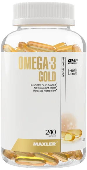 Витамин Maxler Omega-3 Gold 240 капсул