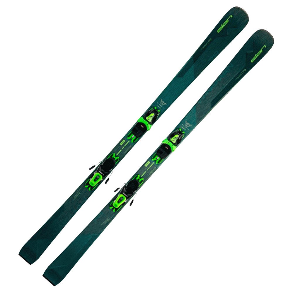 Лыжи Elan Wingman 78 Ti PS elx 11.0 ABGHBZ21 160 сине-зеленые