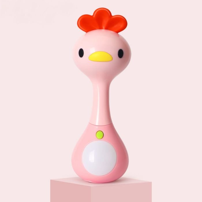 Игрушка-погремушка Hola Ритм со светом и звуком цыпленок купить,NaN