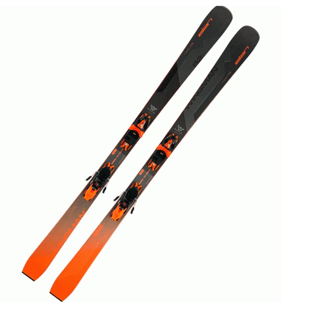 Лыжи Elan Wingman 82 Ti PS elx 11.0 ABFHBV21 172 черно-оранжевые купить,NaN