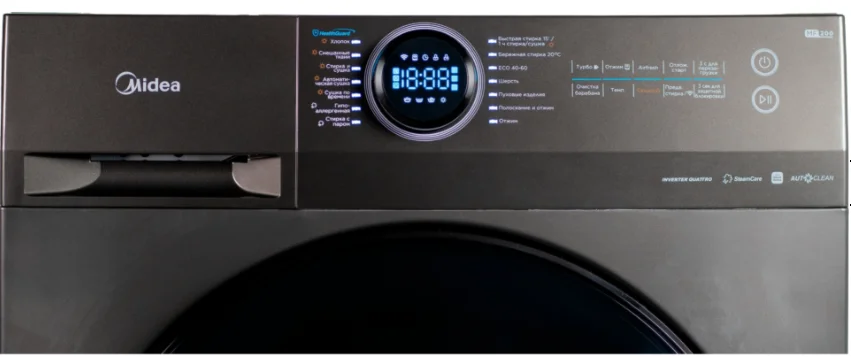 Стиральная машина Midea MF200D80WBS/S-RU серый купить,255898