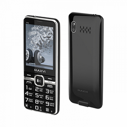 Мобильный телефон Maxvi P15 Black