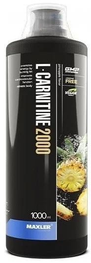 Аминокислота Maxler L-Carnitine 2000 Ананас 1000 мл