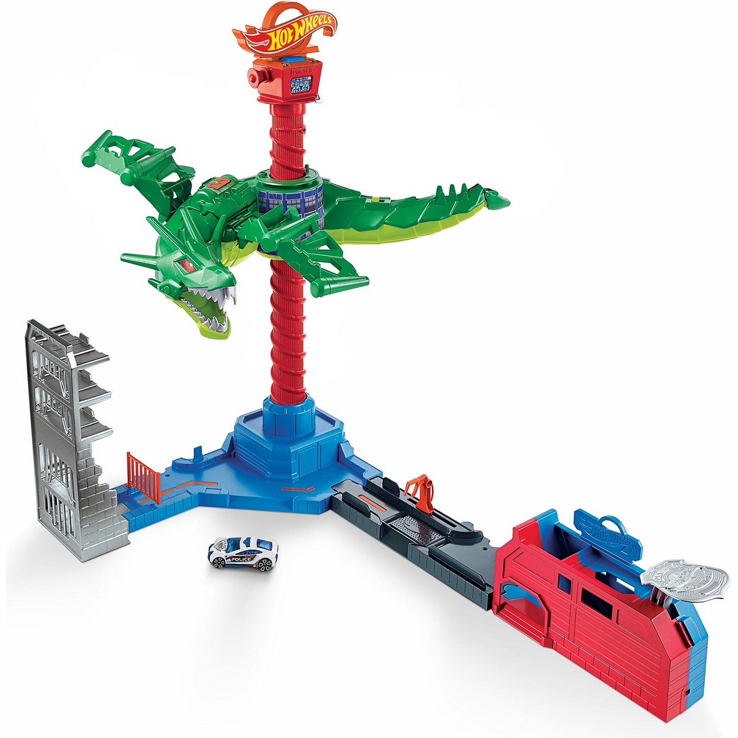 Игровой набор Hot Wheels City Воздушная атака Дракона купить,NaN