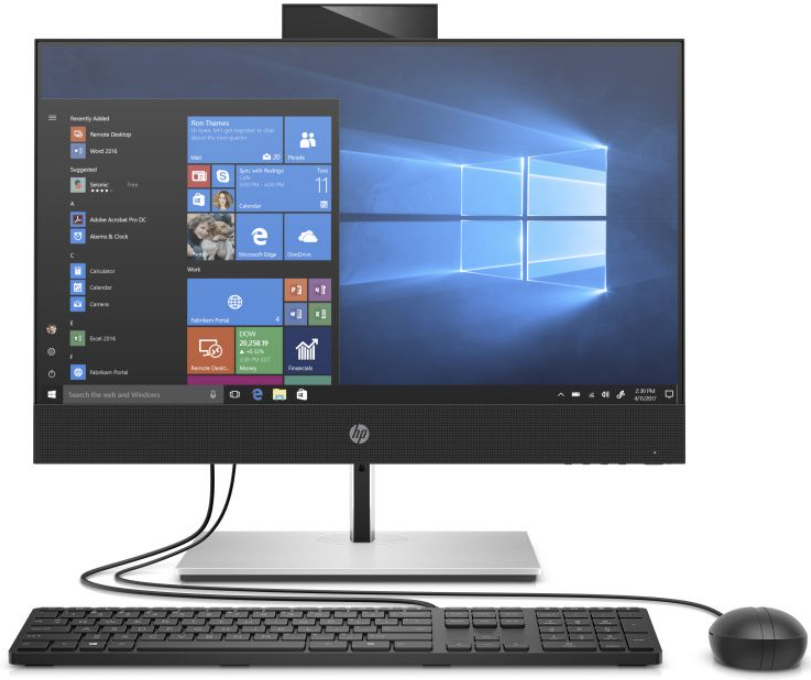 Моноблок HP ProOne 440 G6 AIO 1C7B6EA 23.8" черный