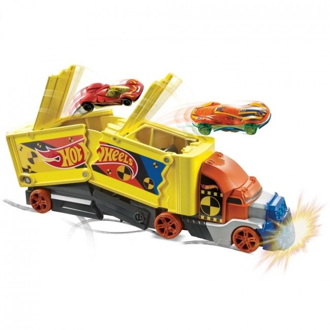 Автовоз Hot Wheels JackKnife Basic GCK39 желтый купить,NaN