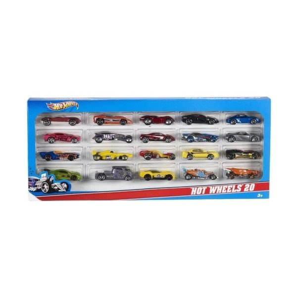 Игровой набор Hot Wheels Basic 20 машинок