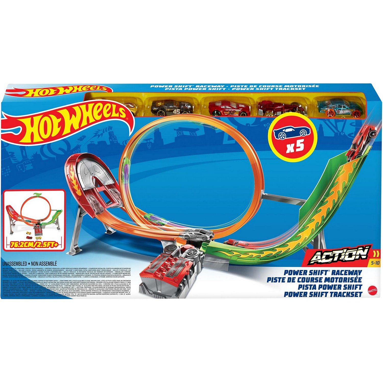 Игровой набор Hot Wheels Action Безумный форсаж купить,NaN